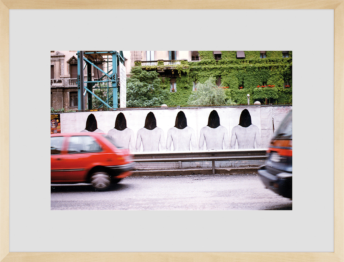 1997. Milano. Pubblica affissione.