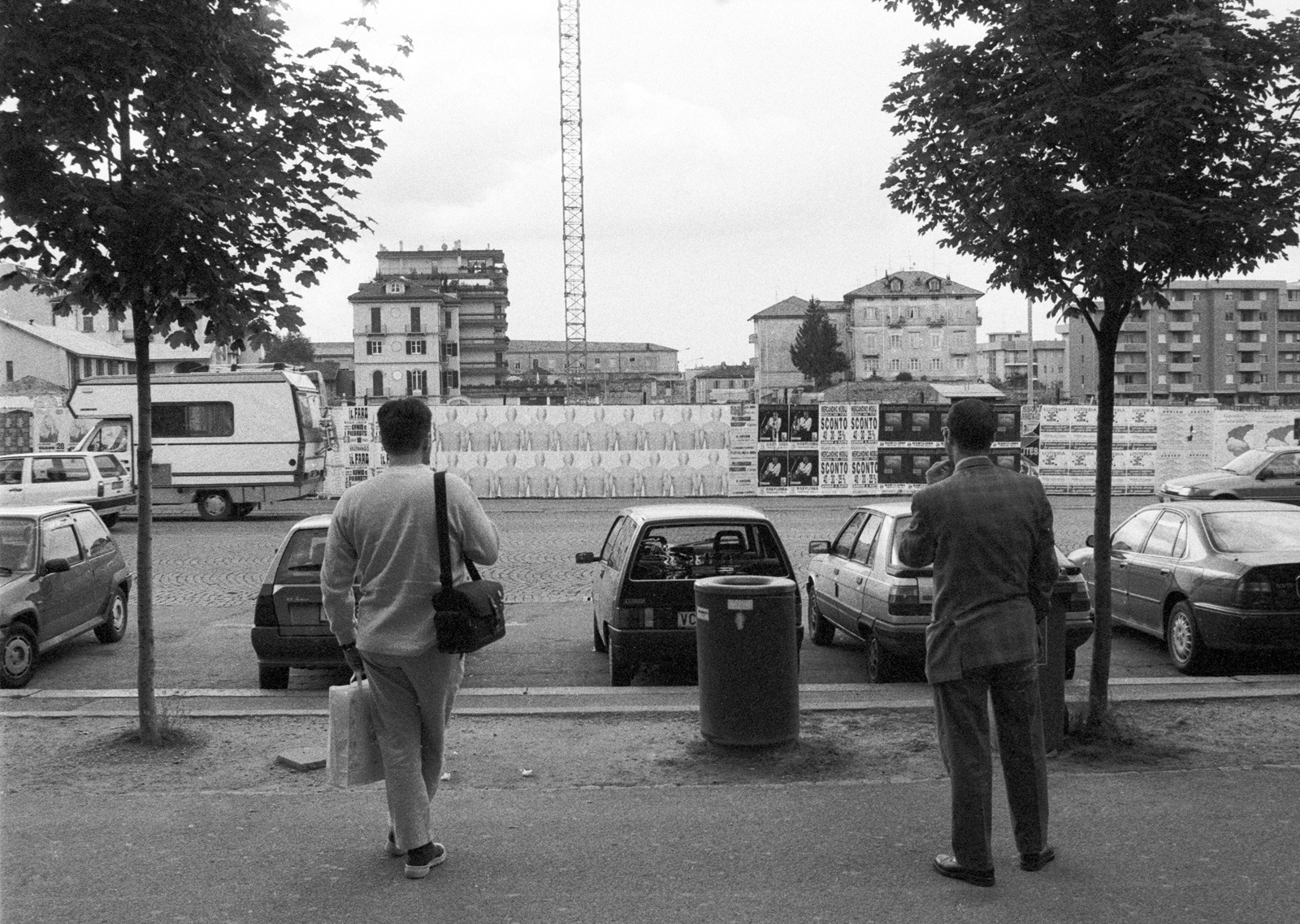 1995. Biella. Pubblica affissione.