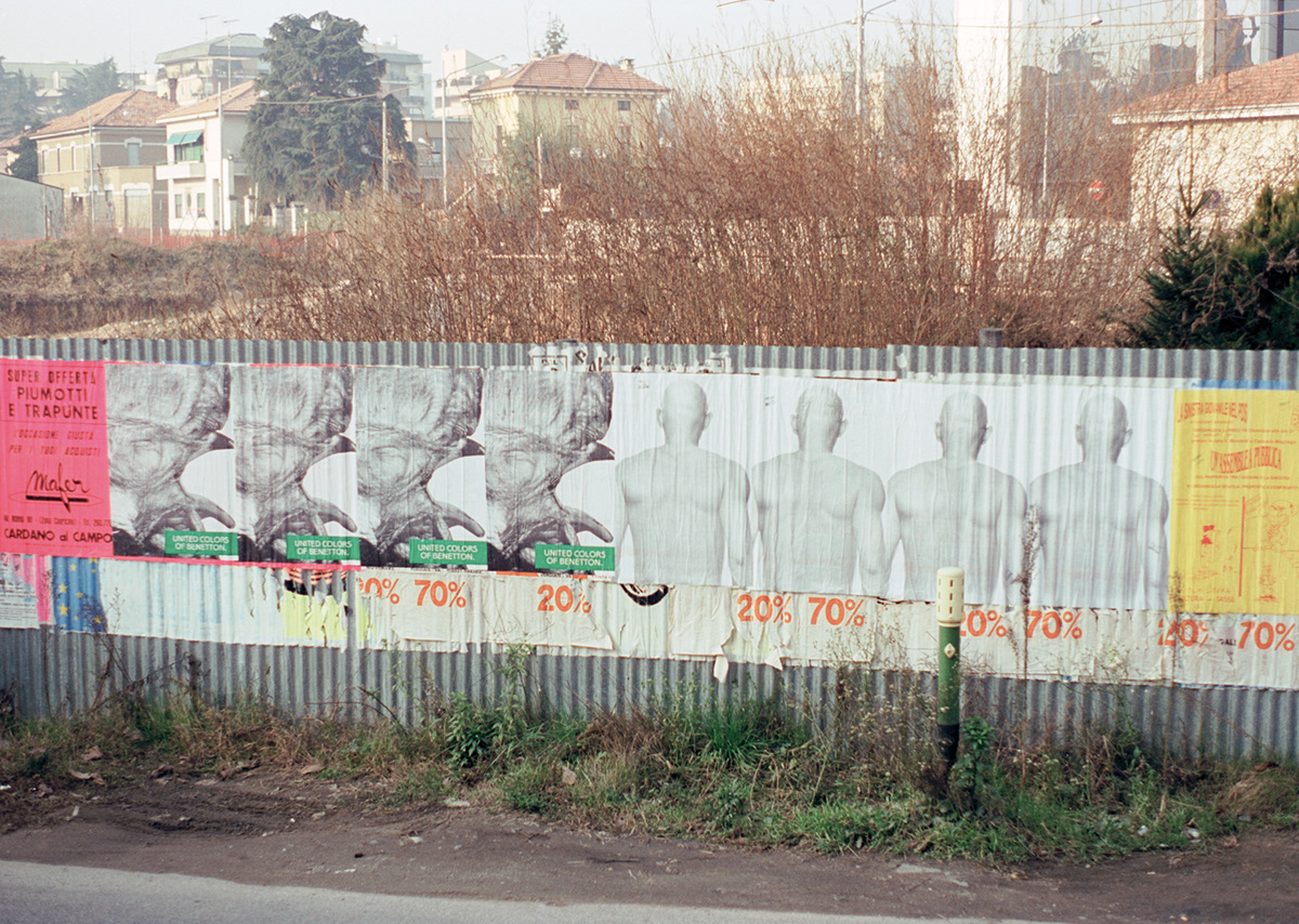 1994. Gallarate (Varese). Pubblica affissione.