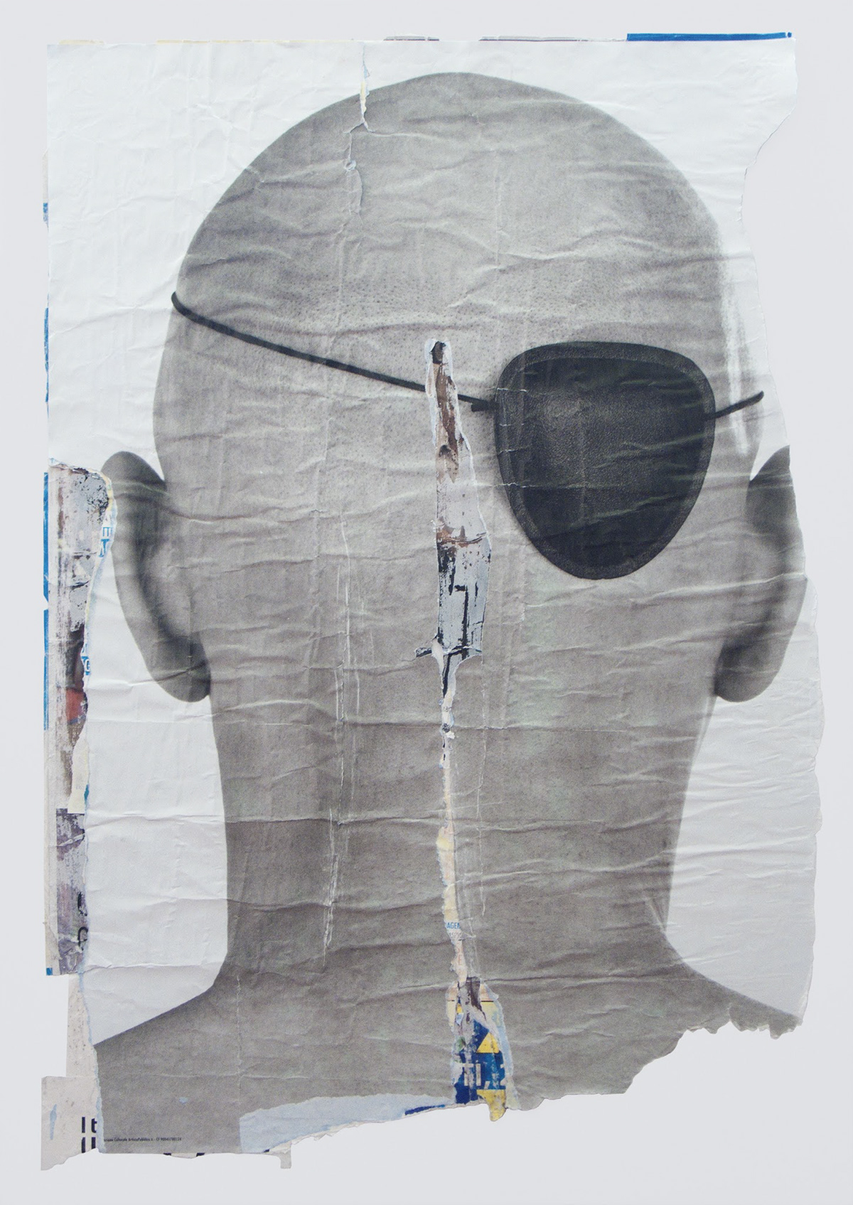 SH14MCB02 — Manifesti decollati, legno