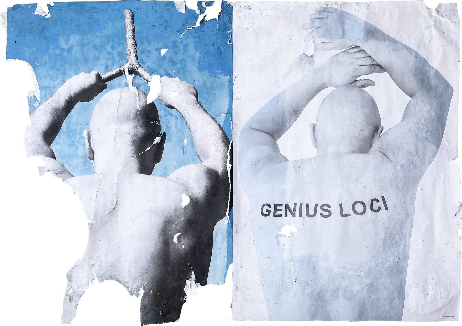 INST19VP — Decollage manifesti
